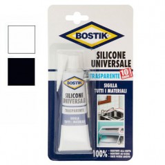 SILICONE ACETICO UNIVERSALE TRASP.   ml  60 BOSTIK