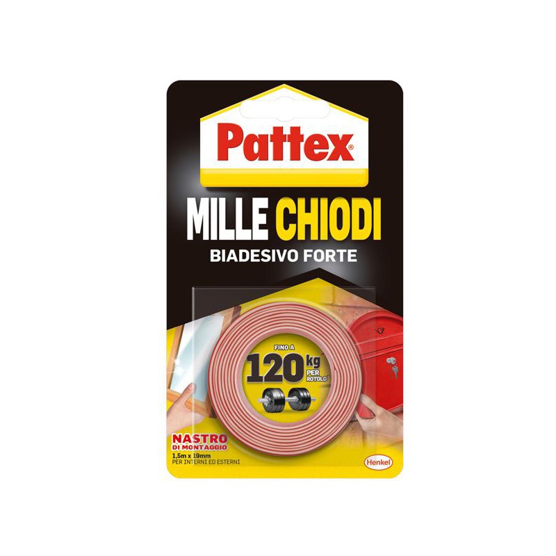 MILLECHIODI TAPE mm 19 m 1,5 PATTEX MILLECHIODI TAPE mm 19 m 1,5 PATTEX
