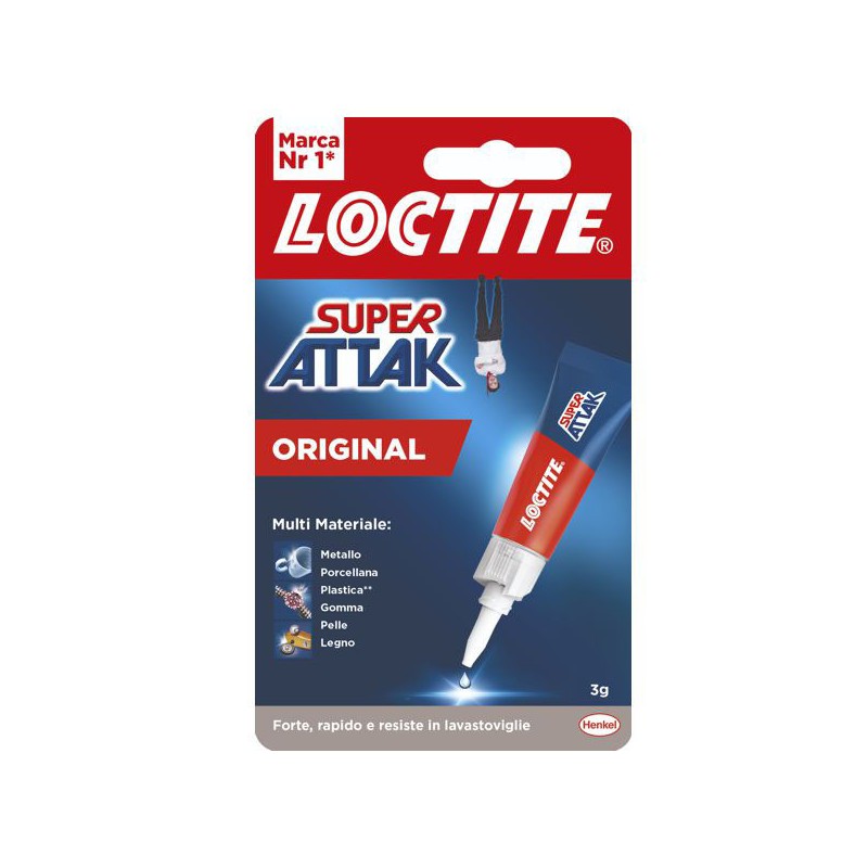 COLLA SUPERATTAK ORIGINAL g 3,0 LOCTITE COLLA SUPERATTAK ORIGINAL g 3,0 LOCTITE