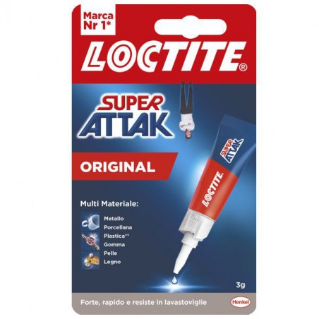 COLLA SUPERATTAK ORIGINAL g 3,0 LOCTITE