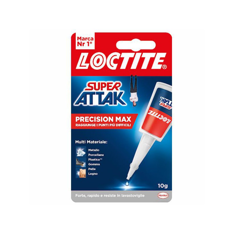 COLLA SUPERATTAK PRECISION MAX      g 10,0 LOCTITE