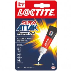 COLLA SUPERATTAK POWER GEL g 3,0 LOCTITE