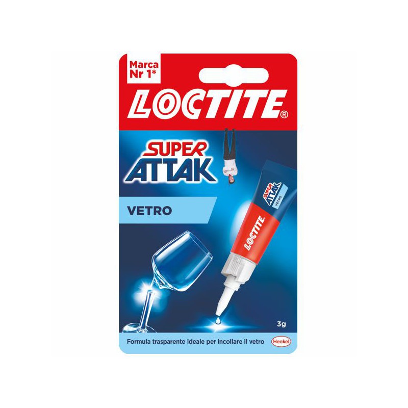COLLA SUPERATTAK VETRO              g  3,0 LOCTITE