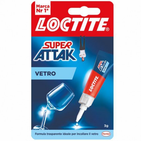 COLLA SUPERATTAK VETRO              g  3,0 LOCTITE