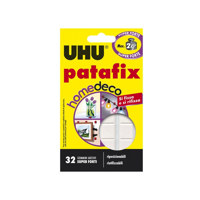 PATAFIX GOMMINI ADESIVI HOMEDECO               UHU
