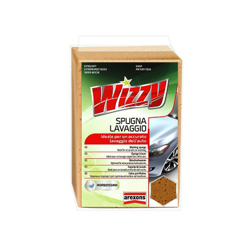 SPUGNA WIZZY LAVAGGIO cm 7x11x17           AREXONS