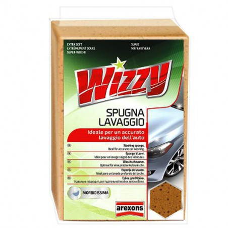SPUGNA WIZZY LAVAGGIO cm 7x11x17           AREXONS