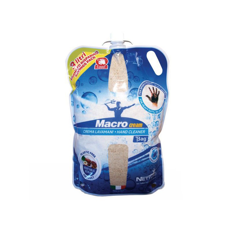 CREMA LAVAMANI l 3   RICARICA MACROCREAM   NETTUNO