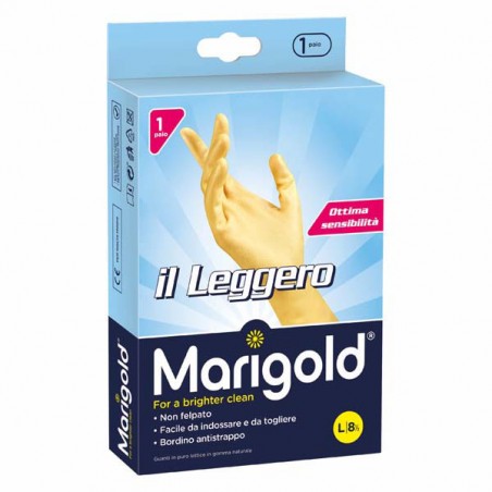 GUANTI DOMESTICI LEGGERI 6,5 MARIGOLD