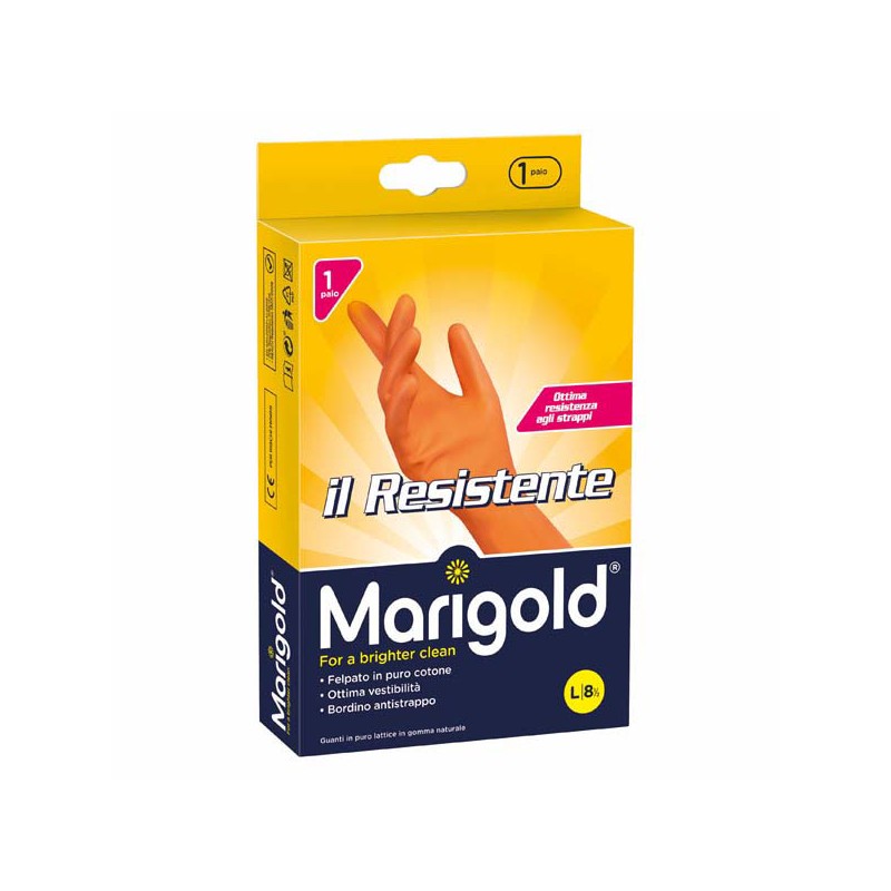 GUANTI DOMESTICI RESISTENTI           8,5 MARIGOLD
