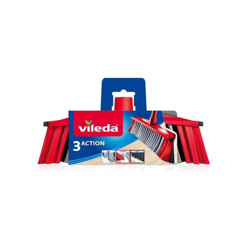 SCOPA DOMESTICA ANTIURTO 3ACTION      cm 29 VILEDA