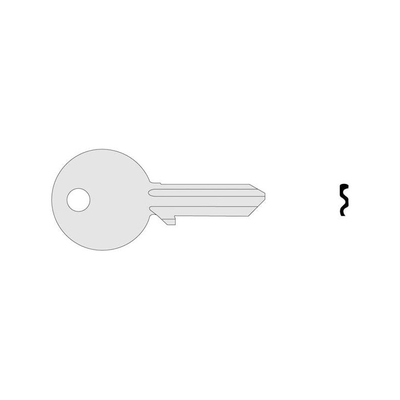 CHIAVE CILINDRI 4SP DX 01320-00-1 CISA Pz 10 GEMAC CHIAVE CILINDRI 4SP DX 01320-00-1 CISA Pz 10 GEMAC