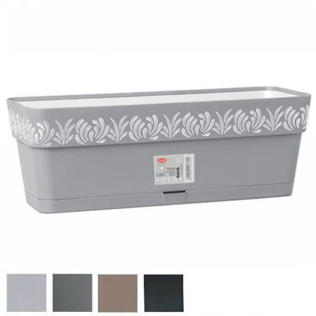 VASO GAIA RETT. RIS.ACQUA GREIGE       30 STEFANPL