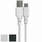 CAVO RICARICA USB-A TYPE C cm 200 BIA. 4050 TIEMME