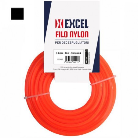 FILO NYLON QUADRO         mm 3,3 m 100 EXCEL 07355