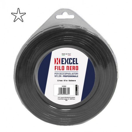 FILO NYLON PENTAGONO    mm 3,3 m 12    EXCEL 09836