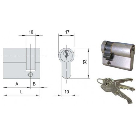 CIL.INF. 39,5-10,0-29,5 C2000 KA N0G304-02-0 CISA