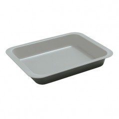 TEGLIA RETTANGOLARE ALTA  cm 24x32 SILVER GUARDINI