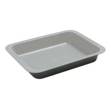 TEGLIA RETTANGOLARE ALTA  cm 24x32 SILVER GUARDINI