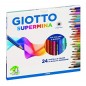 GIOTTO SUPERMINA, 24 MATITE COLORATE, PIU' COLORE E DURATA, 3,8MM